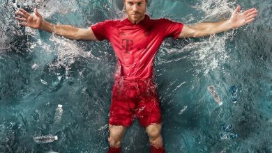 Foto de Bayern e Real Madrid usam camisa feita de plástico retirado dos oceanos