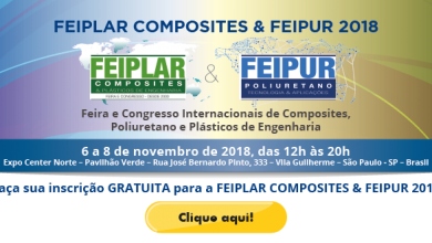 Foto de FEIPLAR COMPOSITES & FEIPUR ocorre entre os dias 6 e 8 de novembro