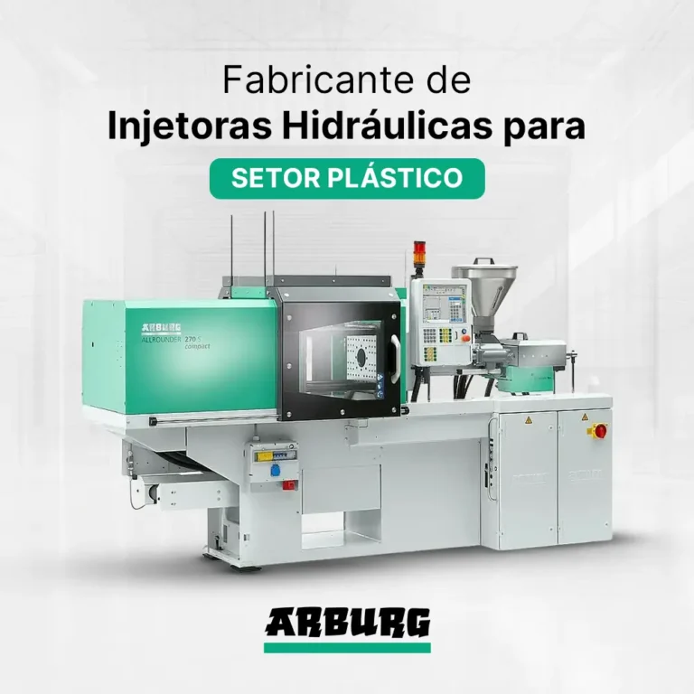 Fabricante de injetora hidráulica para setor plástico - ARBURG ALLROUNDER