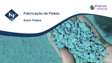 Foto de Etapas de Fabricação de Flakes com a Kolor Flakes