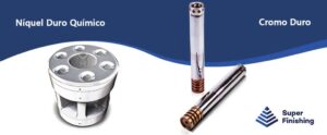 Qual a diferença entre cromo duro e níquel duro químico?