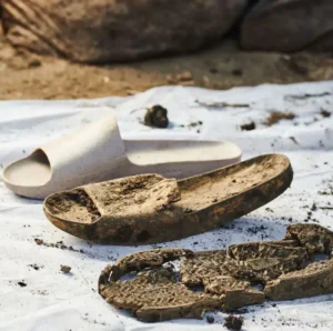 Plástico compostável na fabricação de calçados