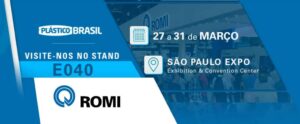 Romi apresenta nova linha de injetoras na Plástico Brasil 2023