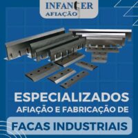 Afiação de Facas Industriais para Plástico - Afiação Infanger