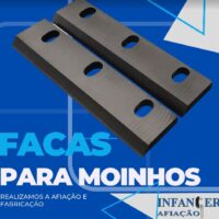 Afiação de Facas para Moinho para Plástico - Afiação Infanger