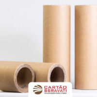 Fabricante de Tubete de Papel para Filme Laminado - Cartão Sbravati