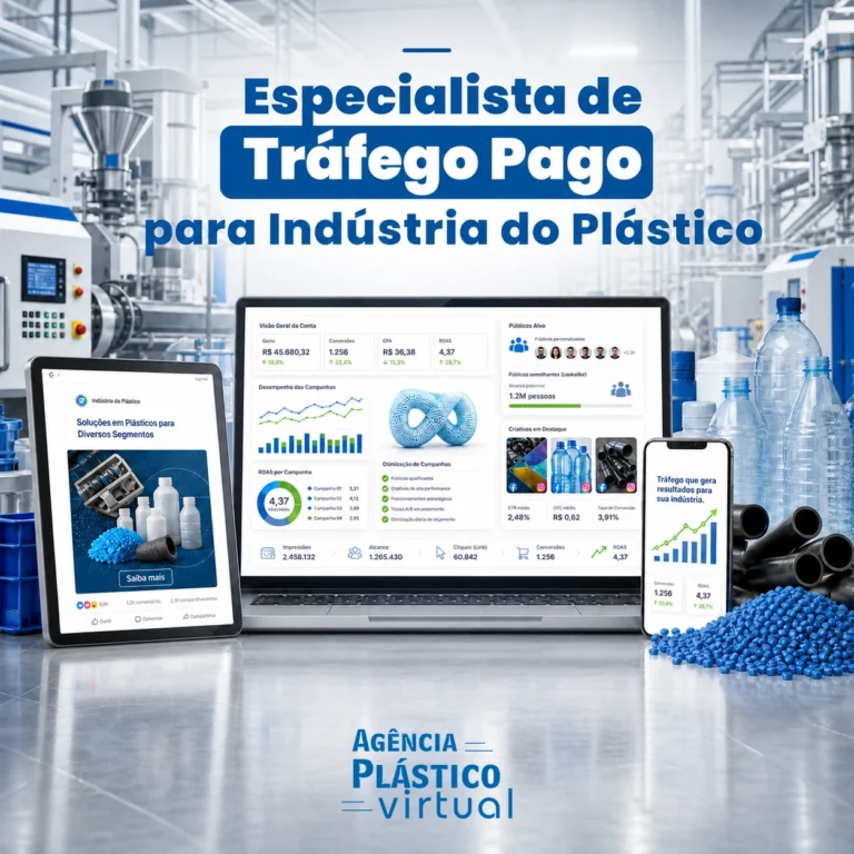 Especialista de Tráfego Pago para Indústria do Plástico - Agência Plástico Virtual