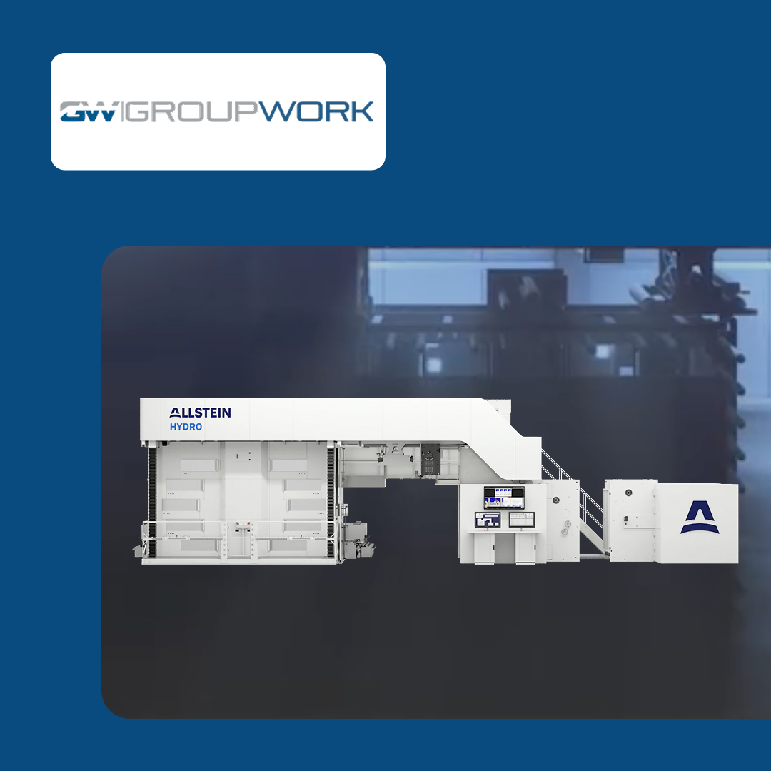 Impressora Flexográfica de Alto Desempenho Allstein Hydro - GroupWork