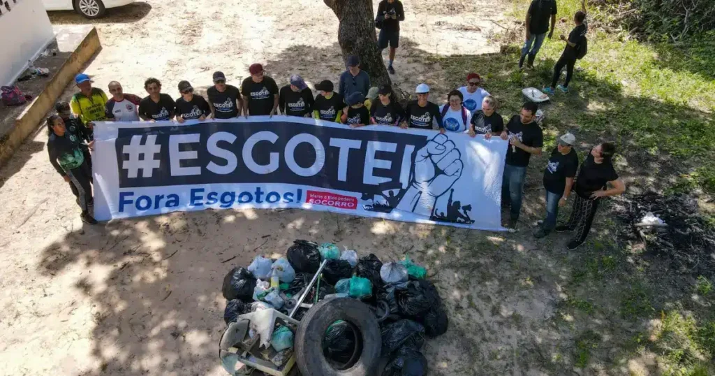 Movimento Esgotei impulsiona sustentabilidade ao retirar plástico de rios e mares