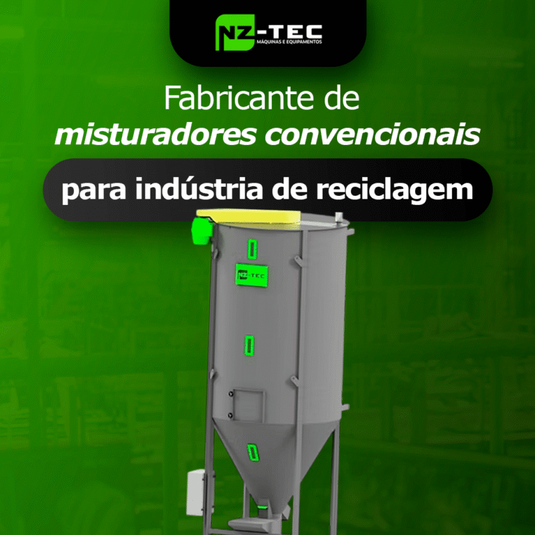 Misturadores convencionais para indústria de reciclagem – NZ-Tec