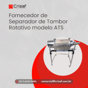 Fornecedor de Separador de Tambor Rotativo modelo ATS – Crizaf