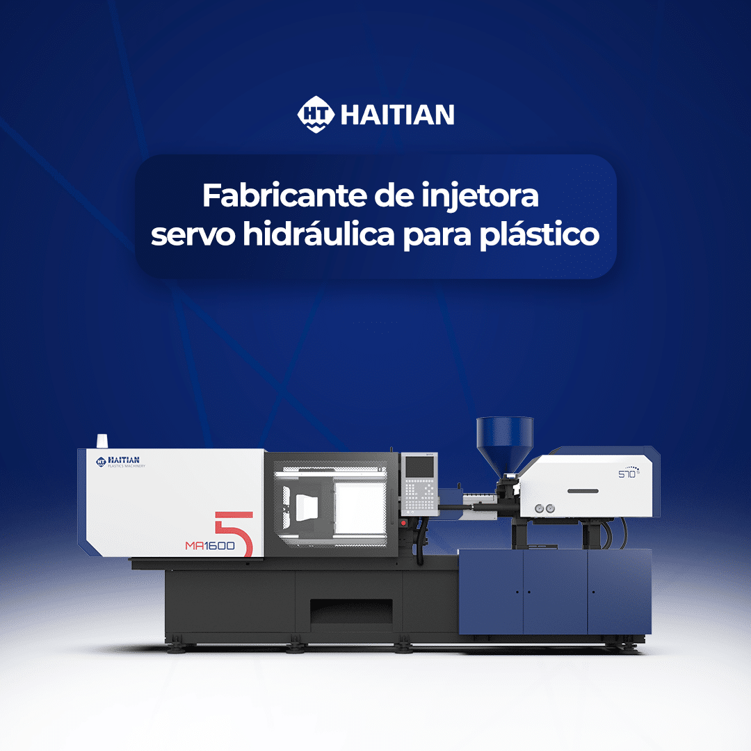 Fabricante de injetora servo hidráulica para plástico - Haitian