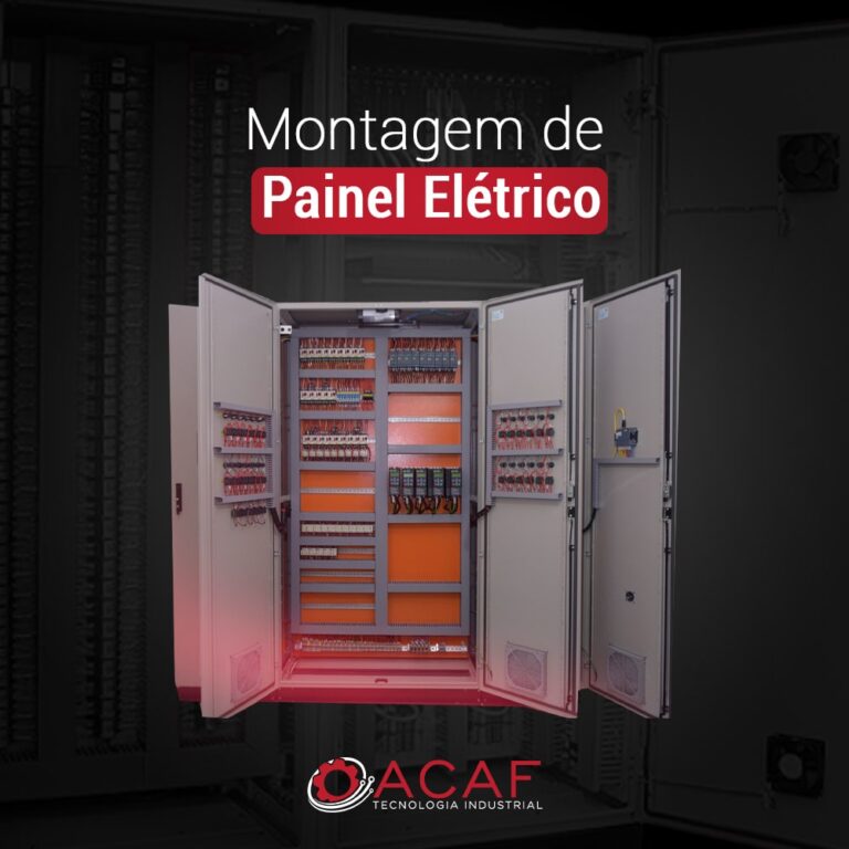 Montagem de Painel Elétrico - ACAF TECNOLOGIA