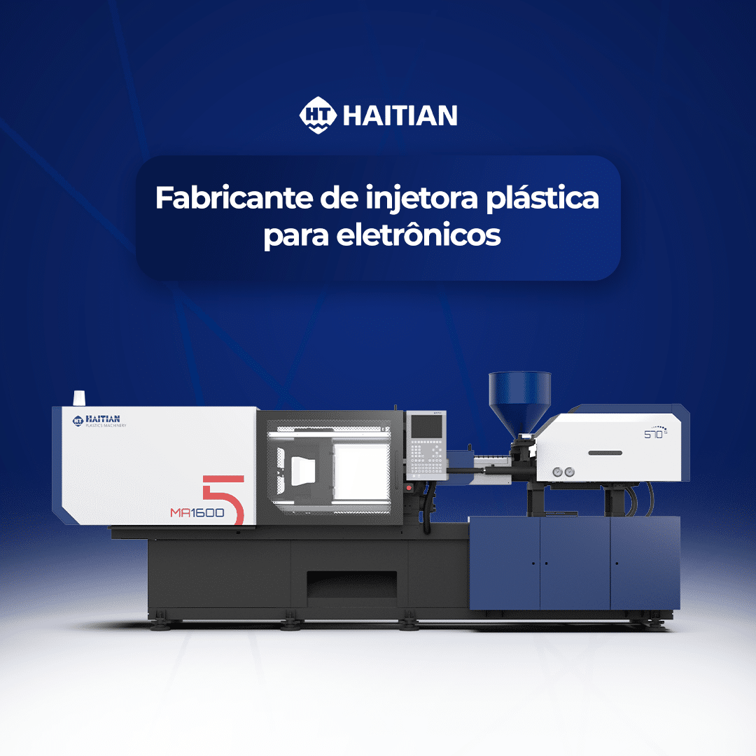 Fabricante de injetora plástica para eletrônicos - Haitian