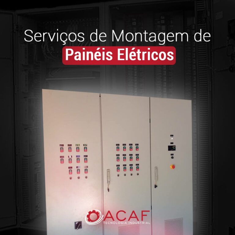 Serviços de Montagem de Painéis Elétricos - ACAF TECNOLOGIA