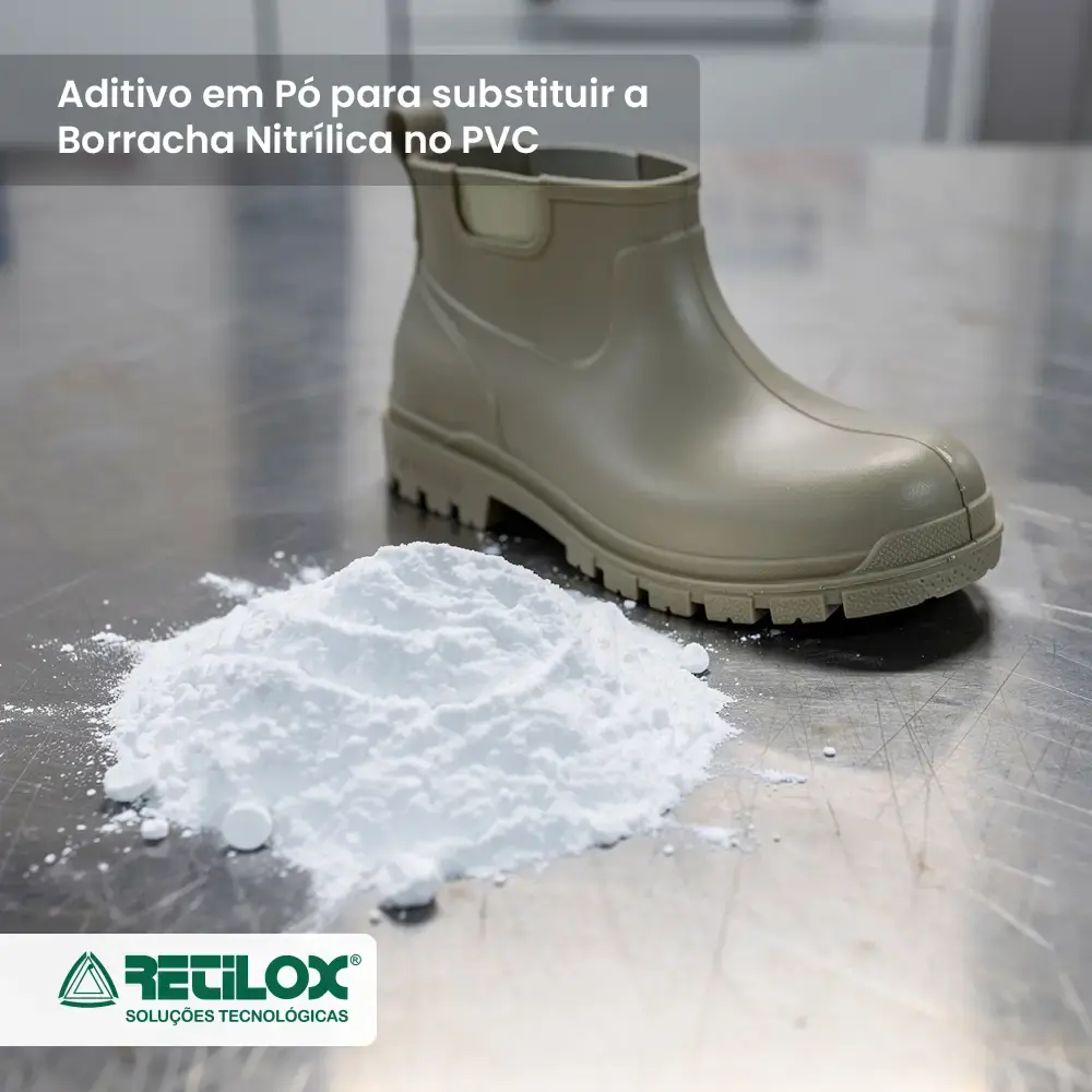 Aditivo em Pó para substituir a Borracha Nitrílica no PVC – RETILOX