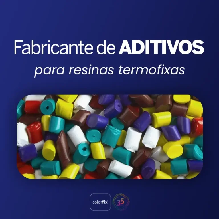 Fabricante de aditivos para resinas termofixas - Colorfix