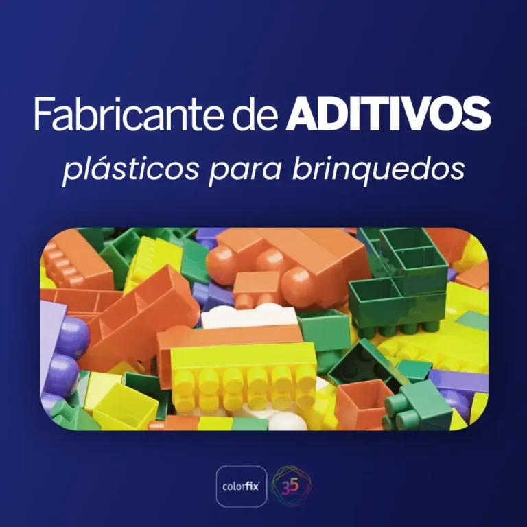 Fabricante de aditivos para brinquedos plásticos - Colorfix