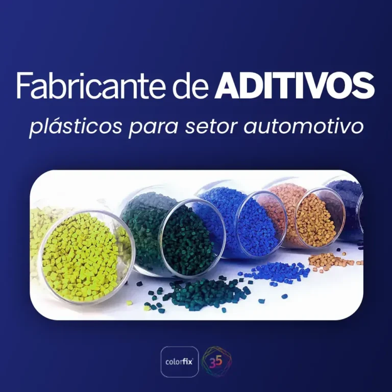 Fabricante de aditivos plásticos para setor automotivo - Colorfix