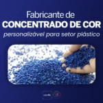Fabricante de concentrado de cor personalizável para setor plástico - Colorfix