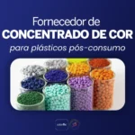 Fornecedor de concentrado de cor para plásticos pós-consumo - Colorfix