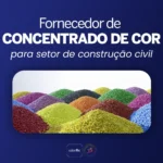 Fornecedor de concentrado de cor para setor de construção civíl - Colorfix
