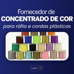 Fornecedor de concentrado de cor para ráfia e cordas plásticas - Colorfix