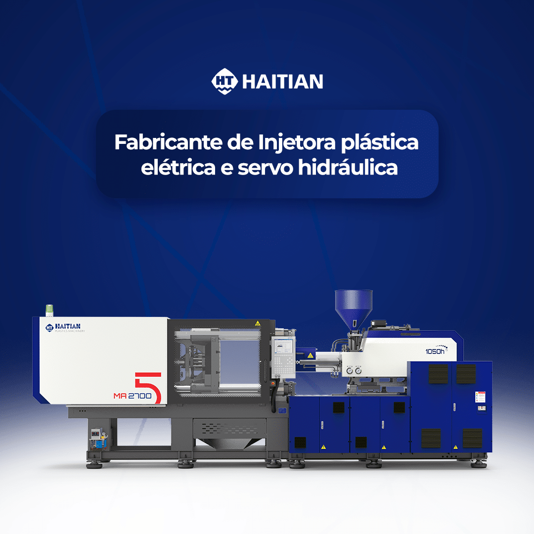 Fabricante de Injetora plástica elétrica e servo hidráulica - Haitian