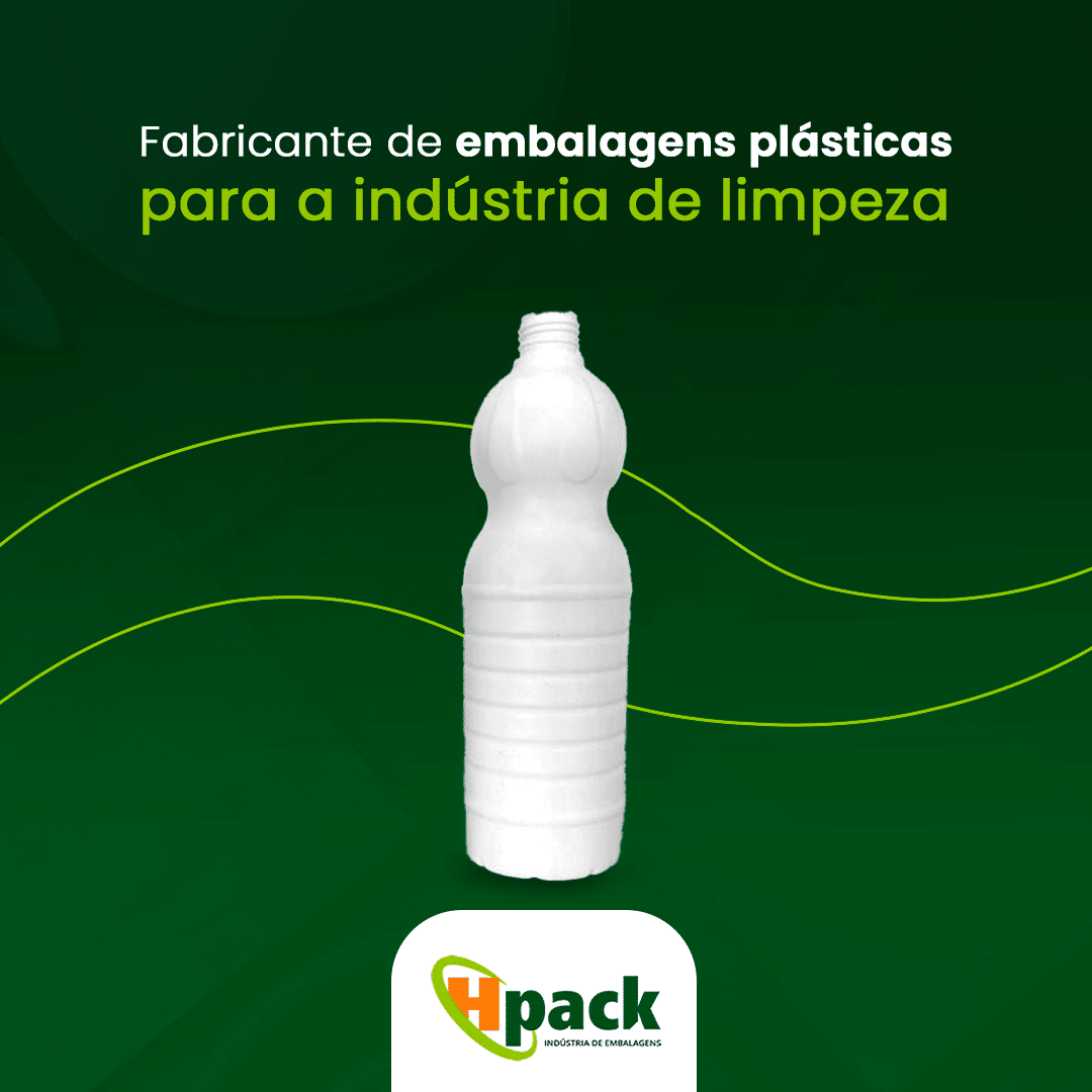 Fabricante de embalagens plásticas para a indústria de limpeza - Linha de limpeza - HPack