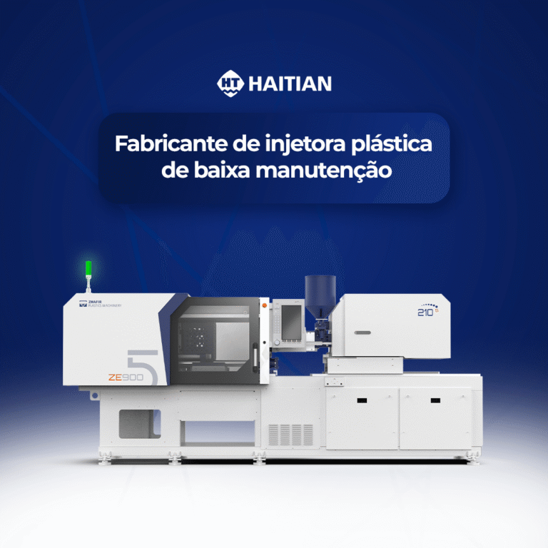 Fabricante de injetora plástica de baixa manutenção - Haitian
