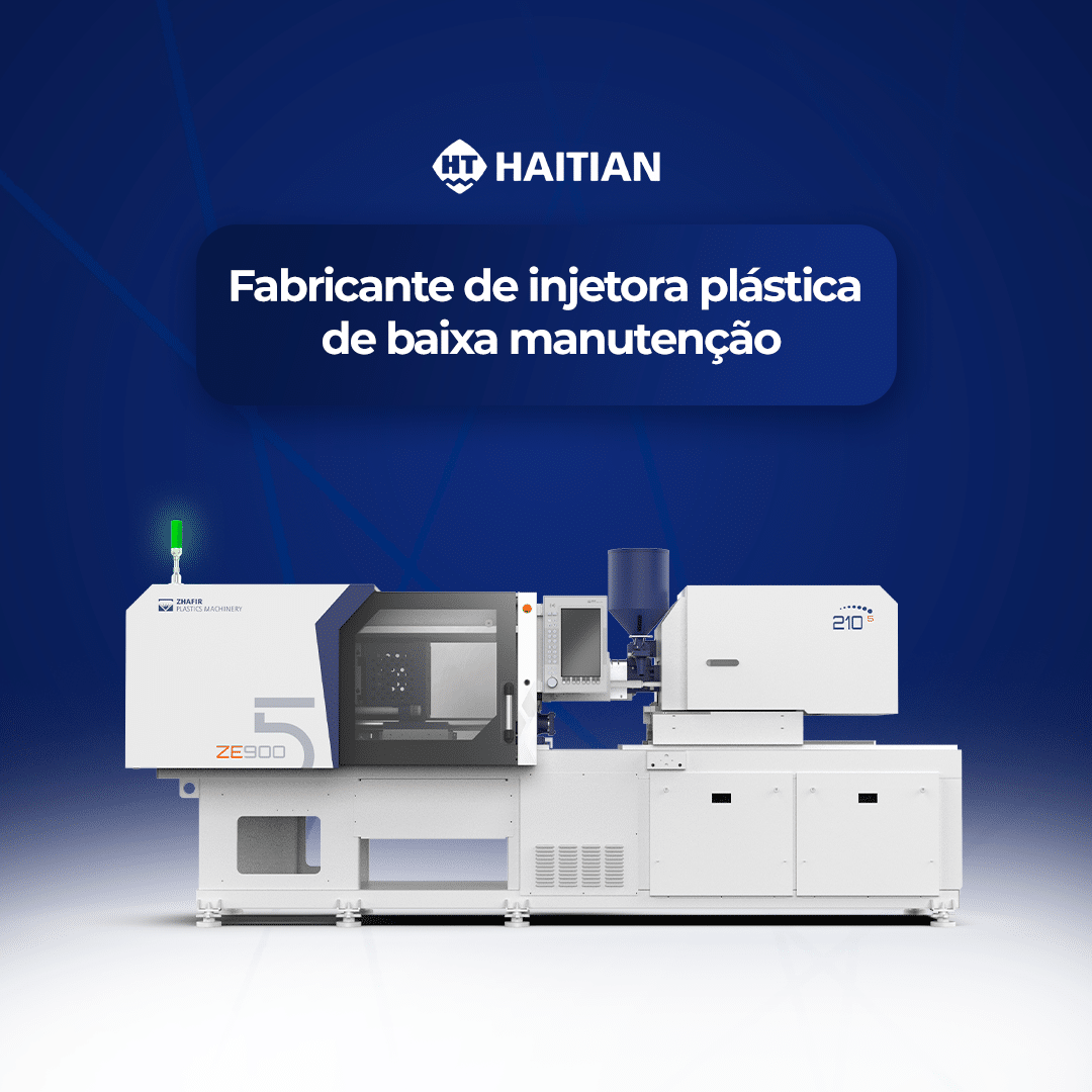 Fabricante de injetora plástica de baixa manutenção - Haitian