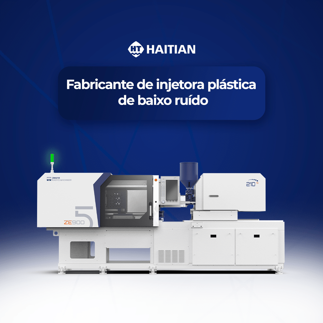Fabricante de injetora plástica de baixo ruído - Haitian