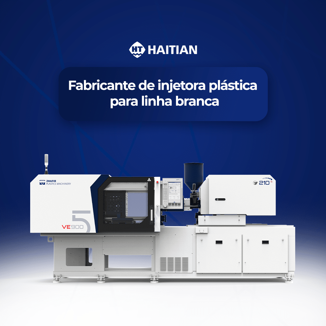 Fabricante de injetora plástica para linha branca - Haitian