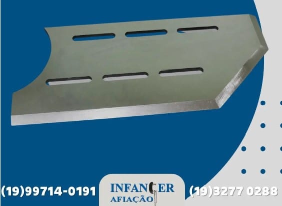 Fabricante de Facas para Aglutinador para Plástico - Afiação Infanger