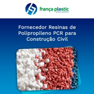 Fornecedor Resinas de Polipropileno PCR para Construção Civil - França Plastic