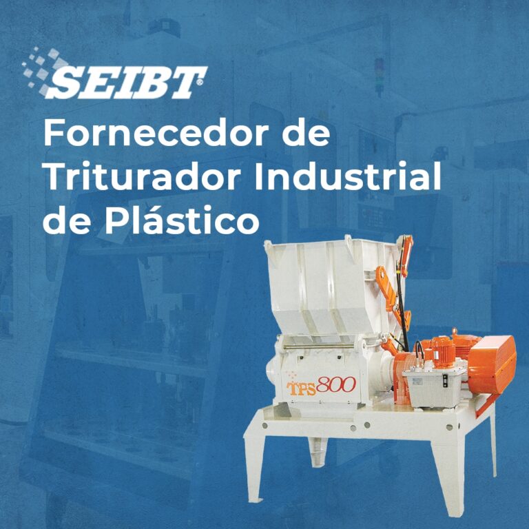 Fornecedor de Triturador Industrial de Plástico - SEIBT Máquinas