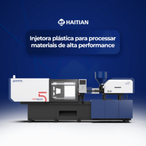 Injetora plástica para processar materiais de alta performance - Haitian