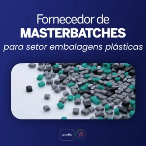 Fornecedor de masterbatches para setor embalagens plásticas - Colorfix