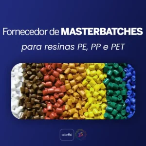 Fornecedor de masterbatches para resinas PE, PP e PET - Colorfix