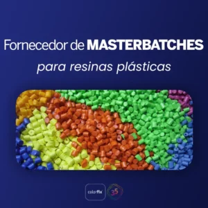Fornecedor de masterbatches para resinas plásticas - Colorfix