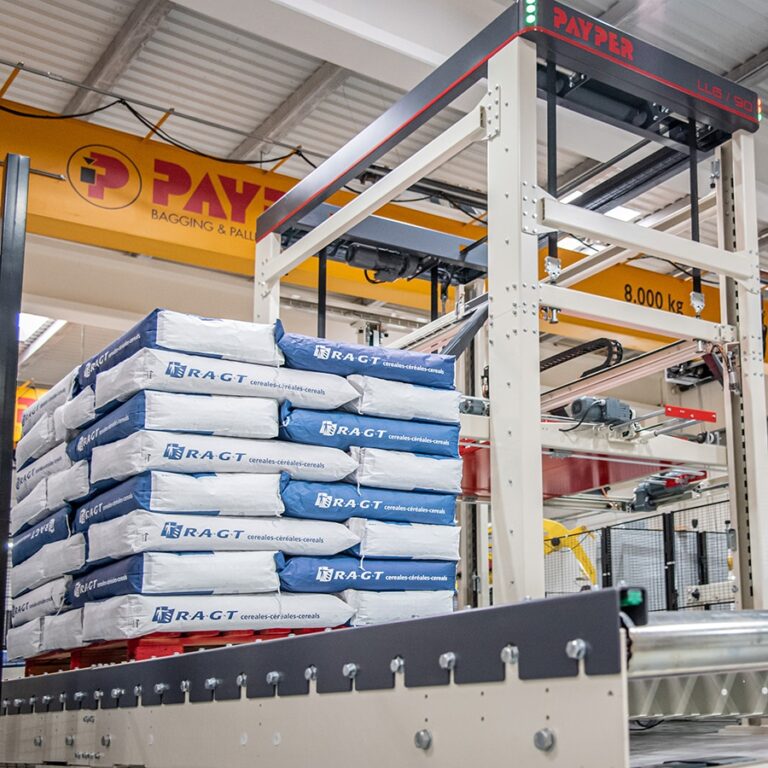 Linha de Máquinas Automáticas para Ensaque e Paletização - Payper