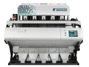 FABRICANTE DE SELECIONADORA ÓPTICA SORTEX A GLOWVISION - BUHLER
