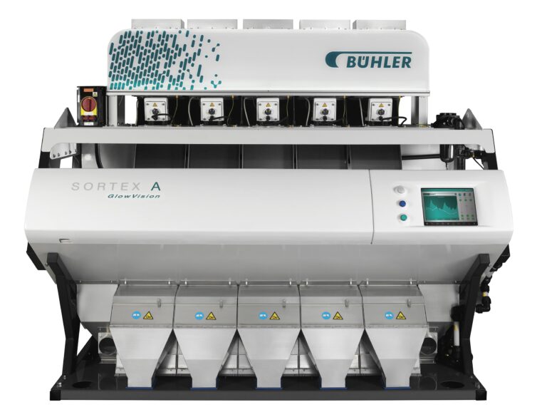 FABRICANTE DE SELECIONADORA ÓPTICA SORTEX A GLOWVISION - BUHLER