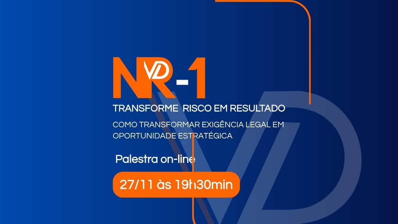 Palestra sobre NR-1 para o setor industrial - VD Treinamentos