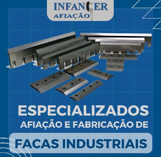 Afiação de Facas para Corte de Plástico em Geral - Afiação Infanger