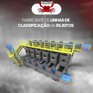 Fabricante de linhas de classificação de rejeitos - JRK Soluções