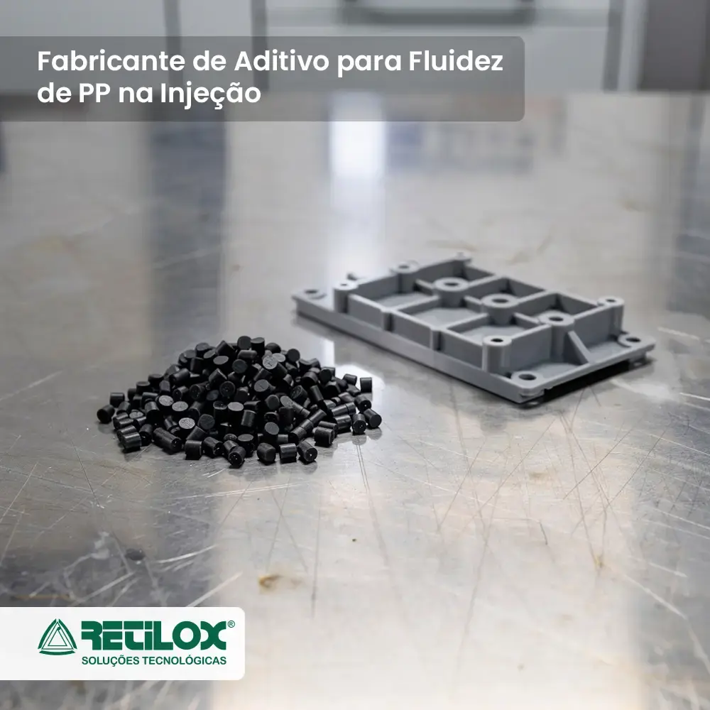 Fabricante de aditivo para fluidez de PP na injeção - RETILOX