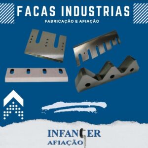 Fabricante de Facas Industriais para Plástico - Afiação Infanger