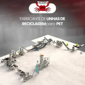 Fabricante de linhas de reciclagem para PET - JRK Soluções