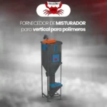 Fornecedor de misturador vertical para polímeros - JRK Soluções